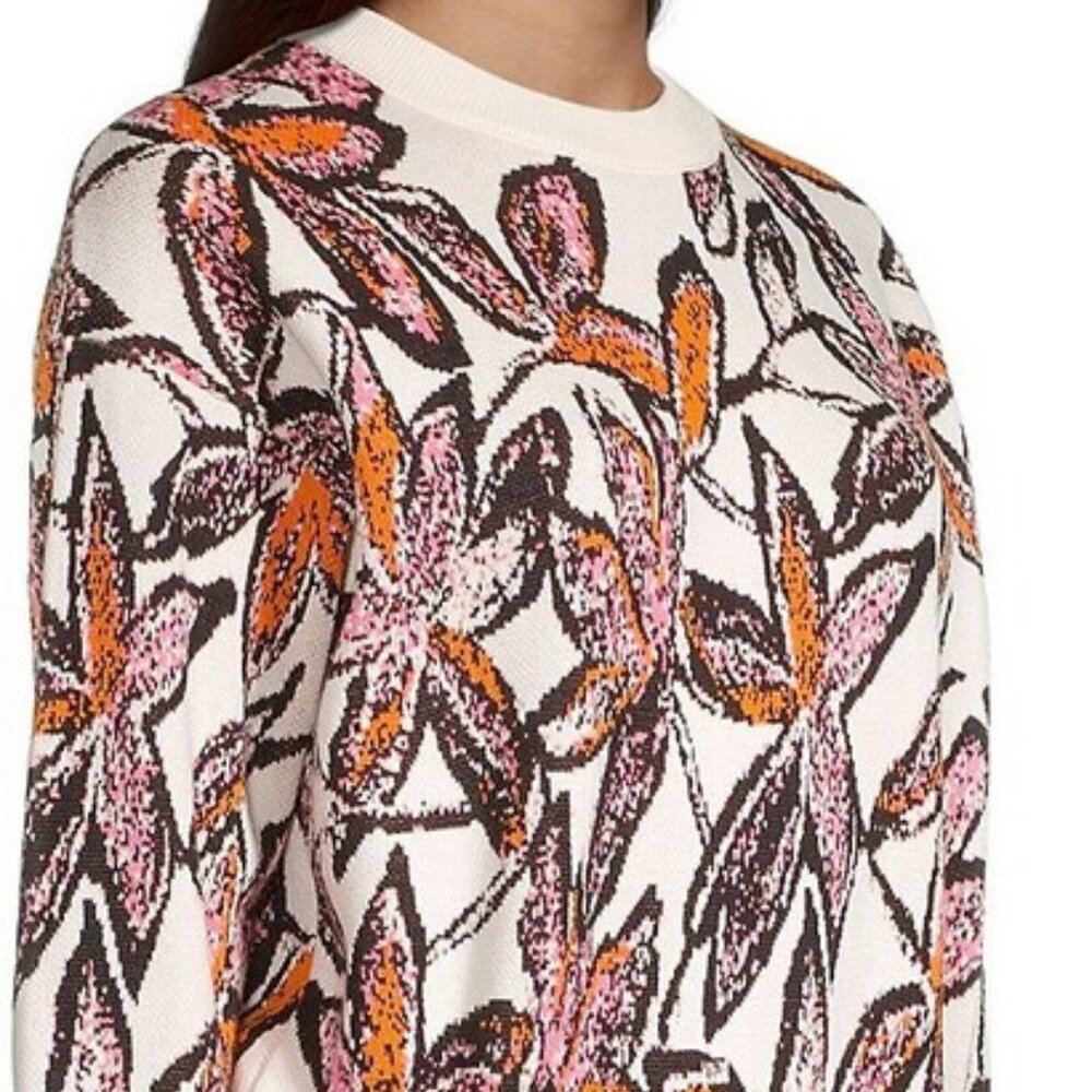 HUGO BOSS Fargareta Floral Intarsia Sweater - Picture 3 of 15